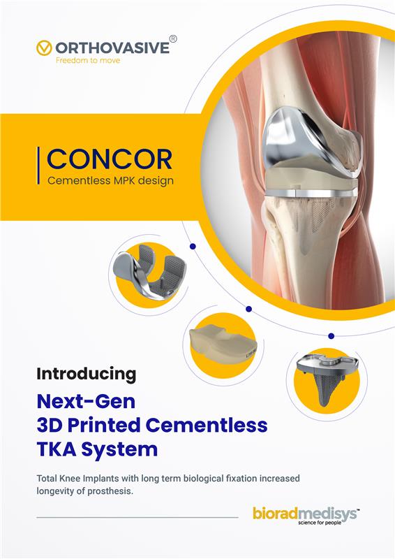CONCOR - Uncemented Medial Pivot Knee - Cover Page